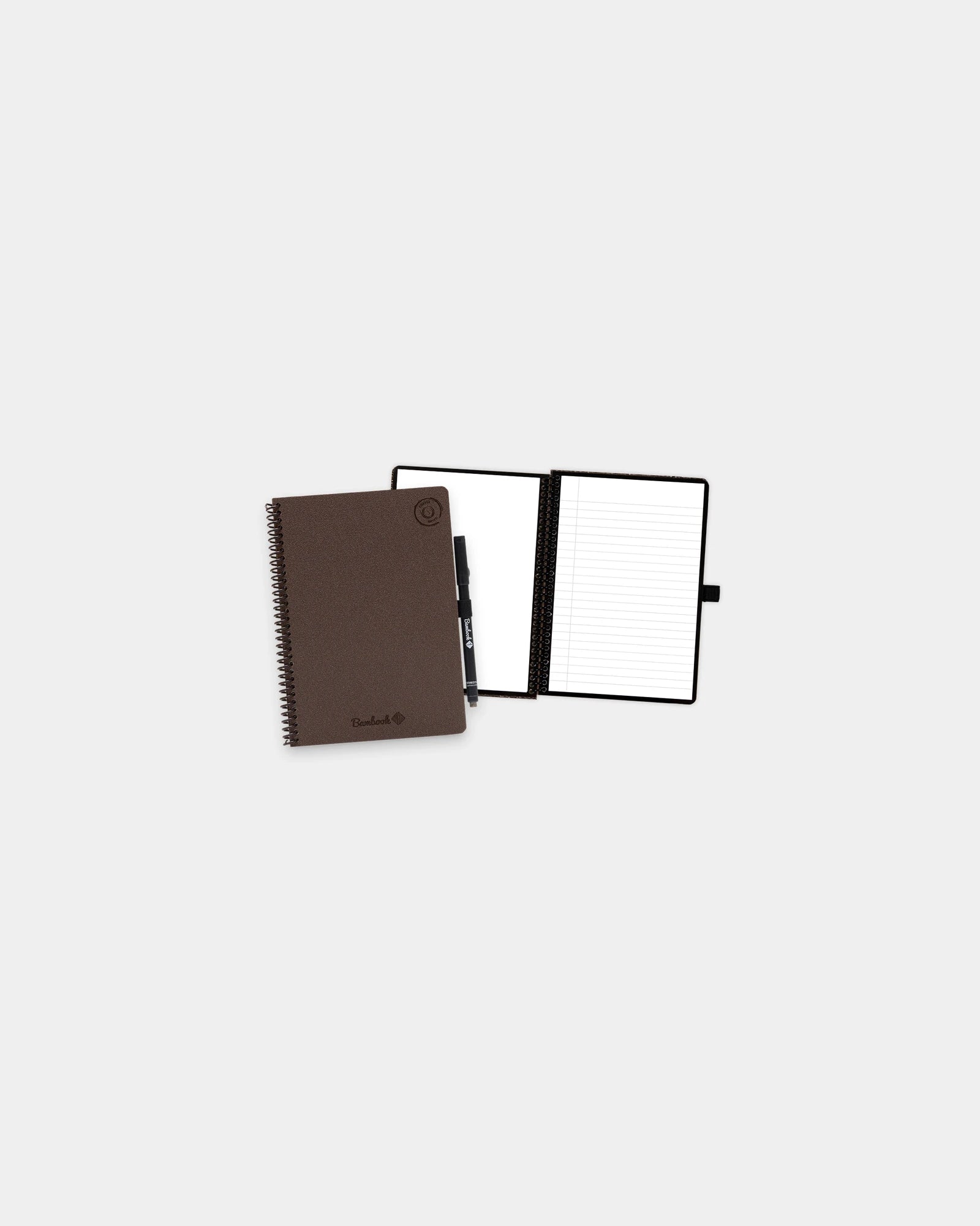 Cahier en marc de café recyclé Bambook A5 à personnaliser - 1